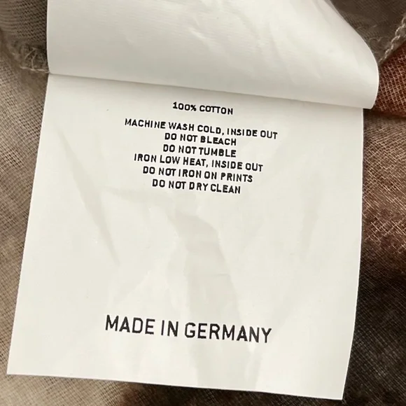 RARE Stunning NWT Rundholz Sleeveless Dress w/Vintage Cali Ad Graphics~ One Size - Picture 11 of 11